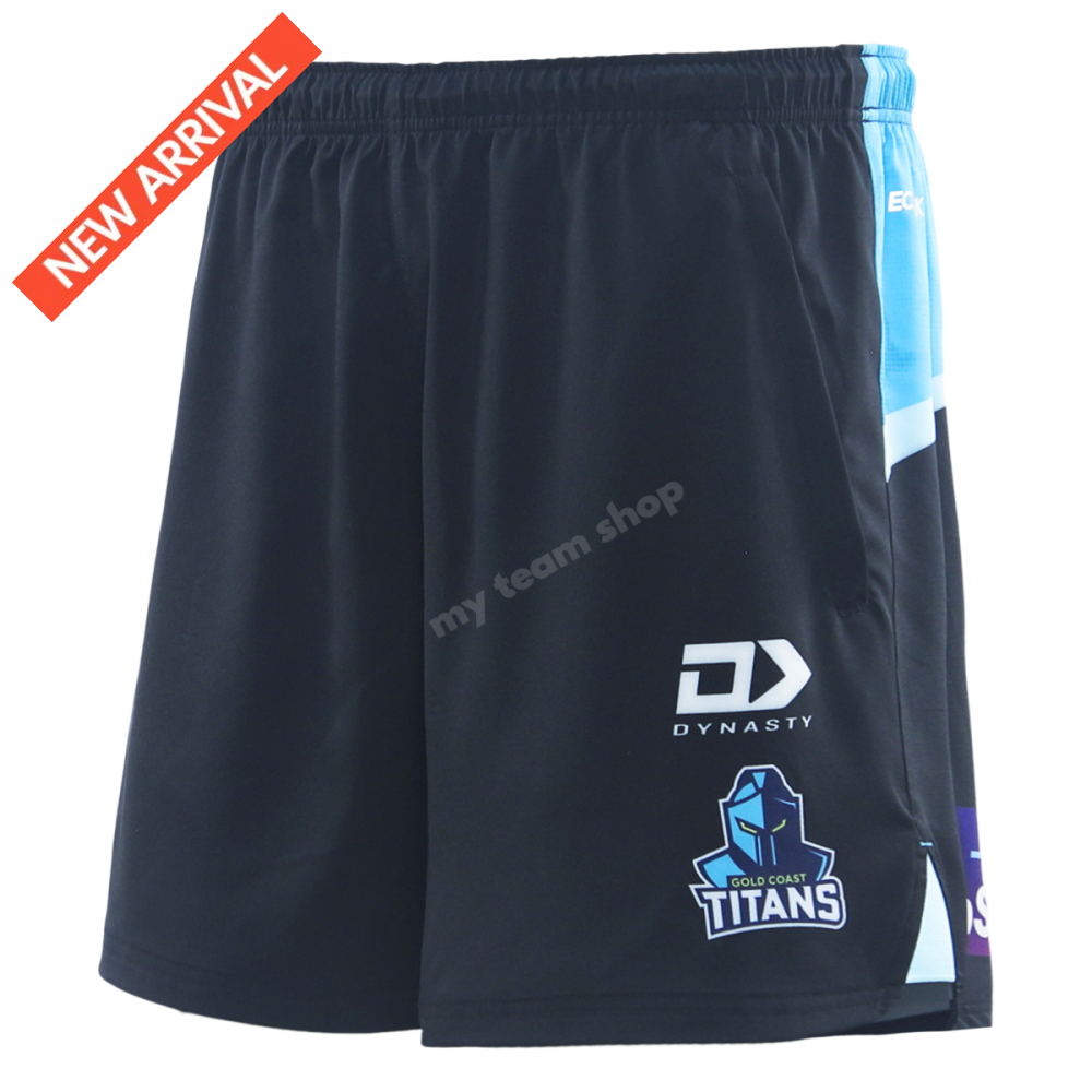 Gold Coast Titans 2025 Nrl Mens Gym Shorts Shorts