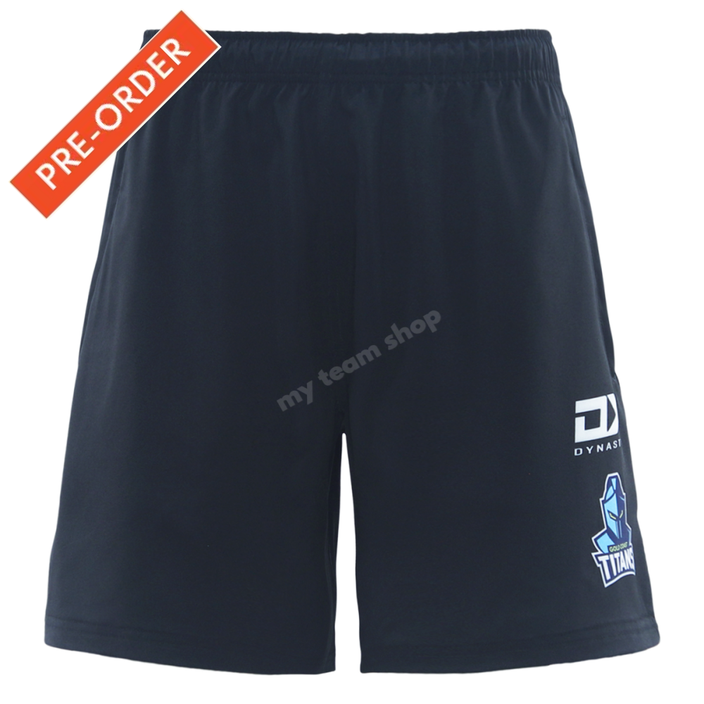 Gold Coast Titans 2025 Nrl Mens Gym Shorts Shorts