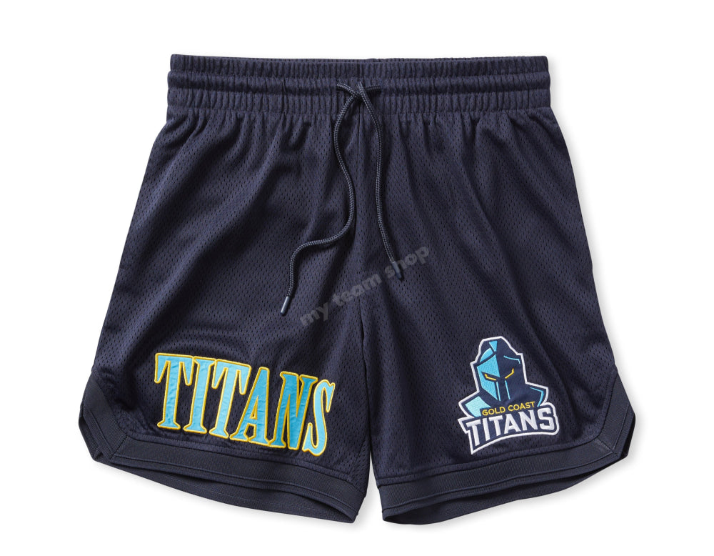 Gold Coast Titans Nrl Basketball Shorts Basketball Shorts