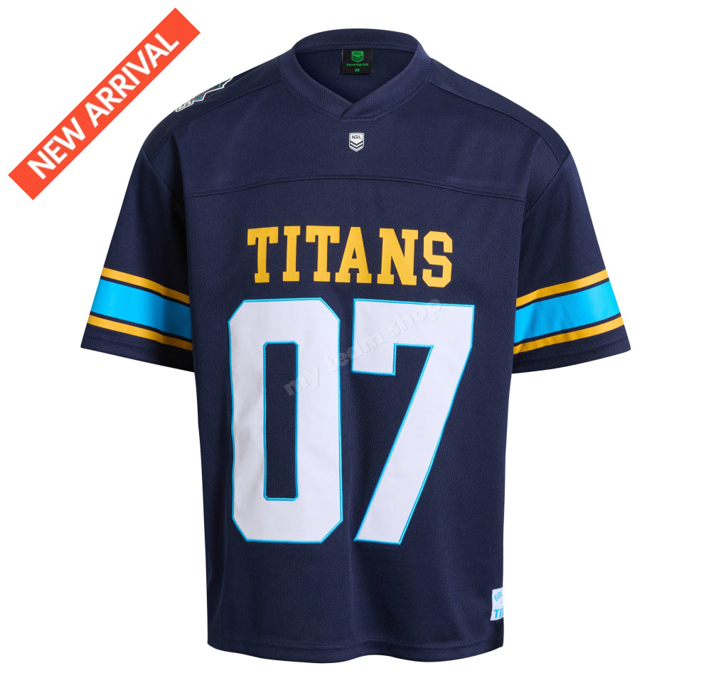 GOLD COAST TITANS NRL GRIDIRON MESH JERSEY NRL Gridiron Jersey