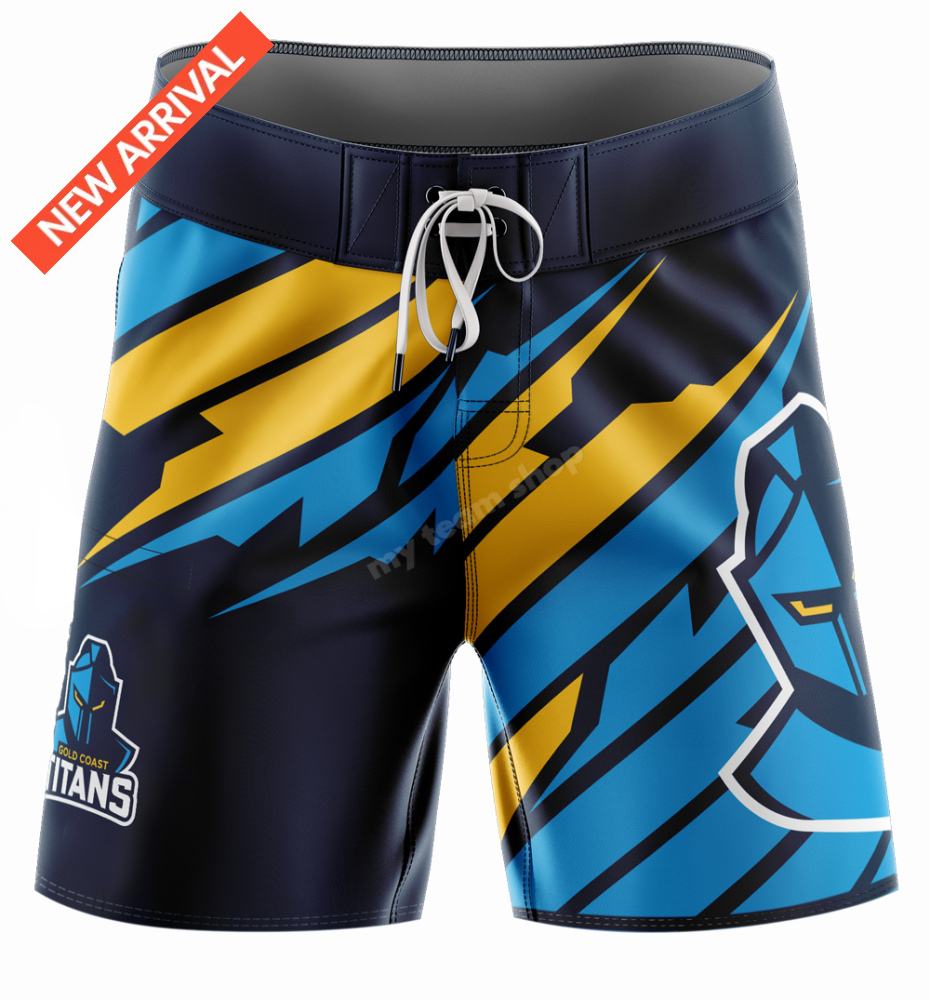 GOLD COAST TITANS NRL ’IGNITION’ BOARD SHORTS NRL Board Shorts