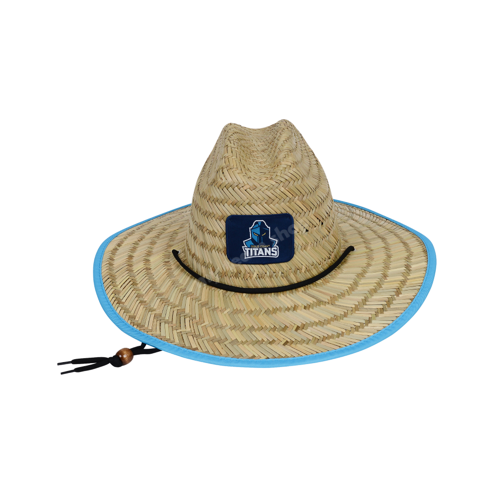 Gold Coast Titans Nrl Straw Hat Headwear