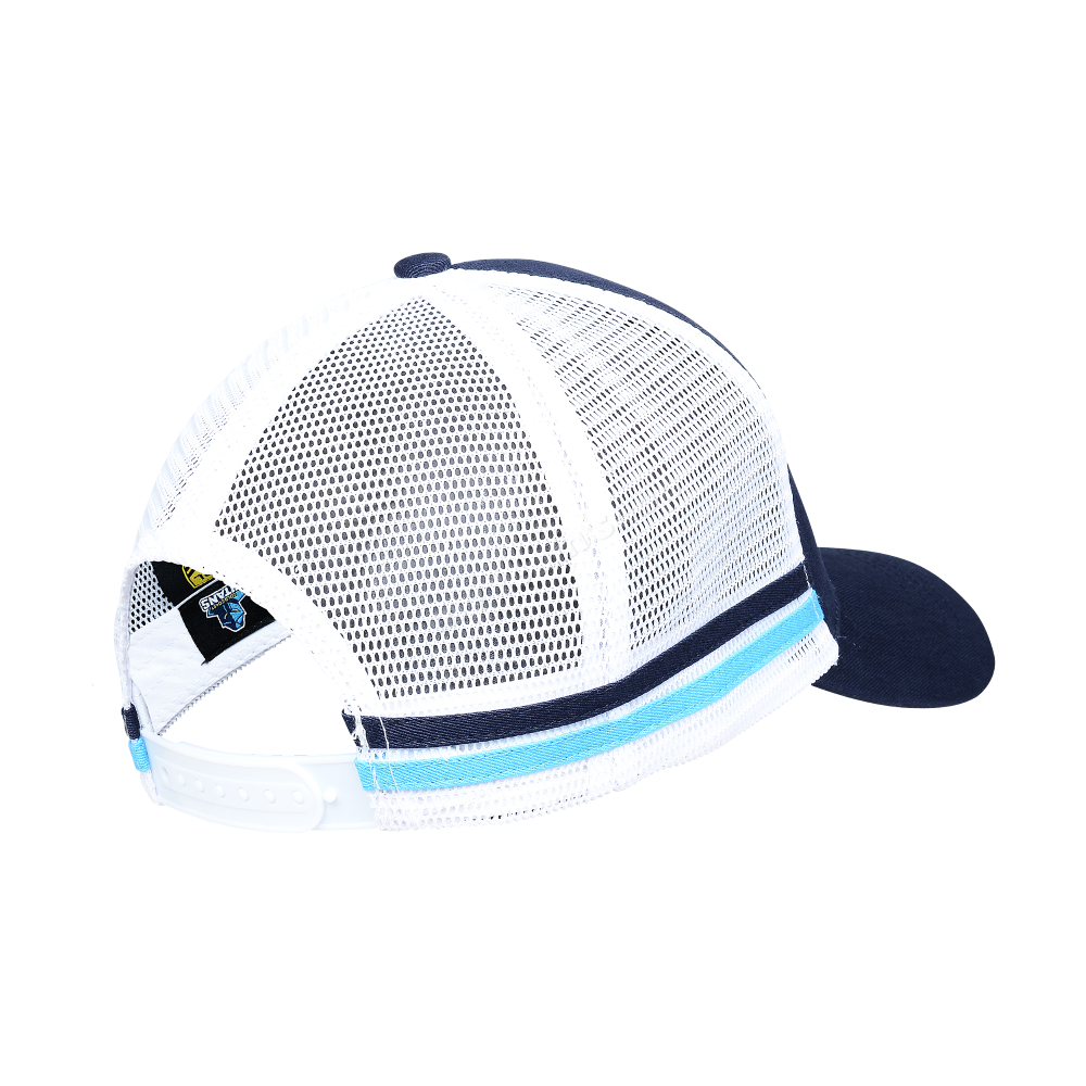 Gold Coast Titans Nrl Stripe Trucker Caps Headwear