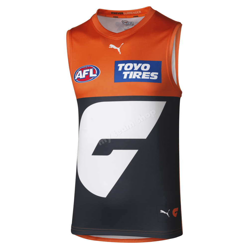 GWS Giants FC 2024 AFL Home Jersey Guernsey
