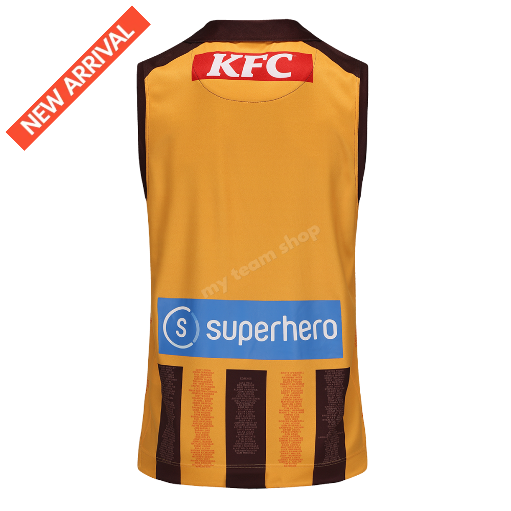 HAWTHORN HAWKS 2025 AFL CENTENARY GUERNSEY AFL Guernsey