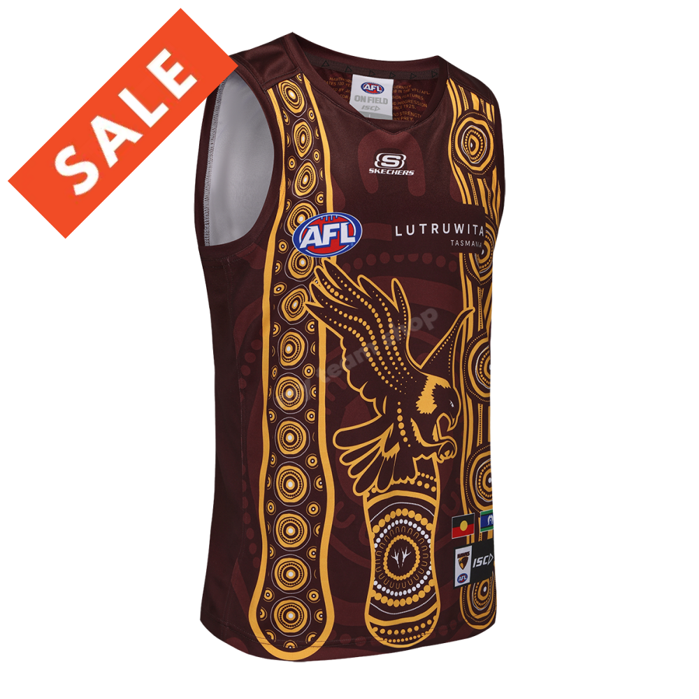 HAWTHORN HAWKS 2025 AFL INDIGENOUS GUERNSEY AFL Guernsey