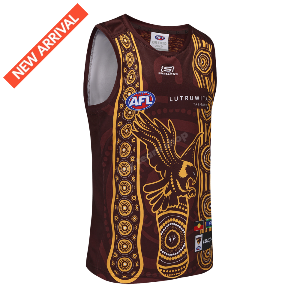 HAWTHORN HAWKS 2025 AFL INDIGENOUS GUERNSEY AFL Guernsey