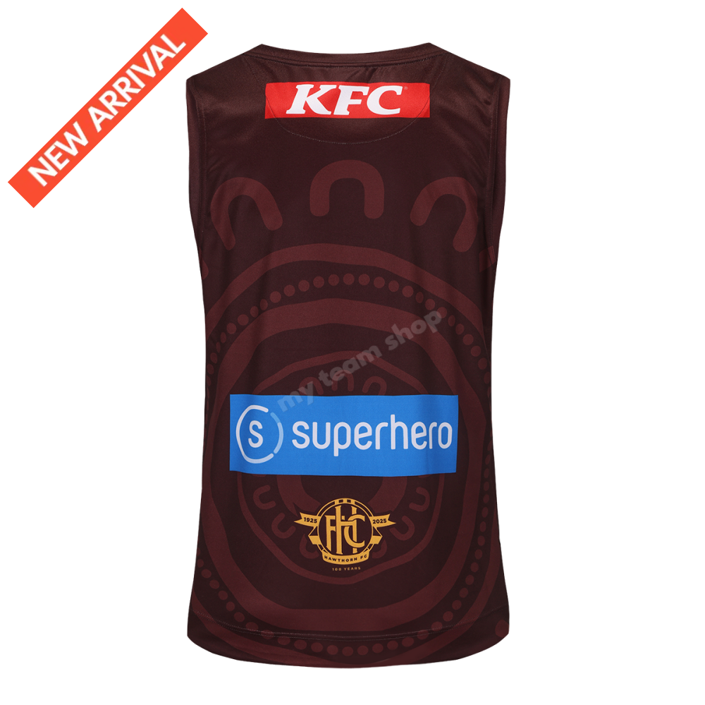 HAWTHORN HAWKS 2025 AFL INDIGENOUS GUERNSEY AFL Guernsey