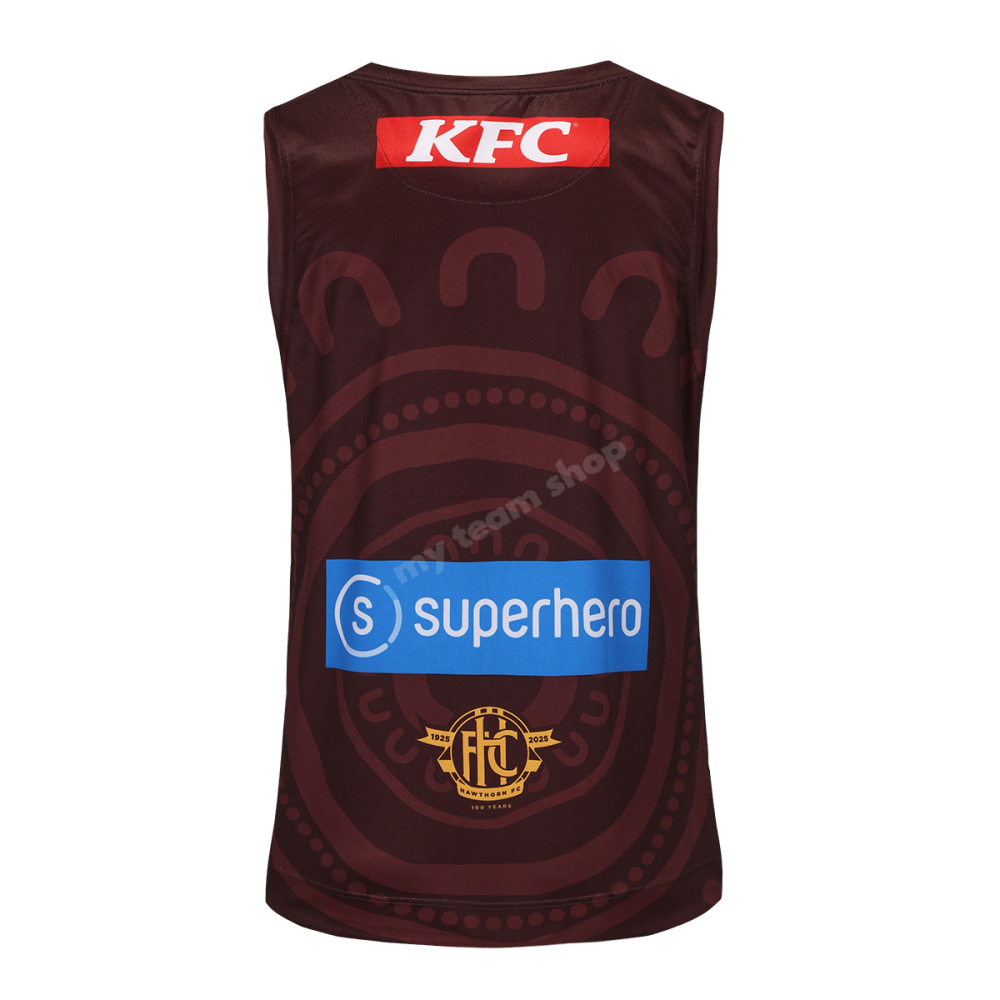 HAWTHORN HAWKS 2025 AFL INDIGENOUS GUERNSEY AFL Guernsey