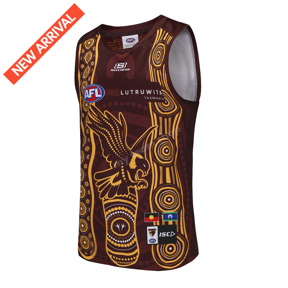 HAWTHORN HAWKS 2025 AFL INDIGENOUS GUERNSEY AFL Guernsey