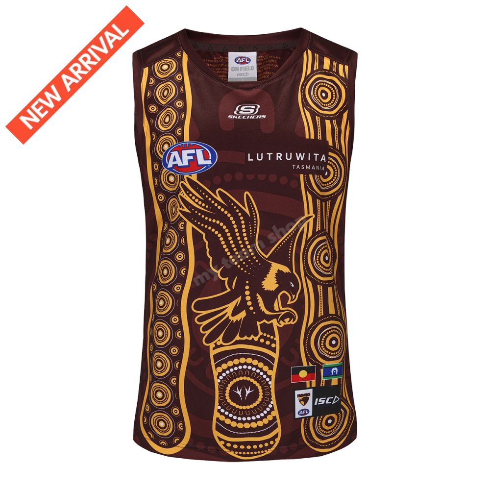 HAWTHORN HAWKS 2025 AFL INDIGENOUS GUERNSEY AFL Guernsey