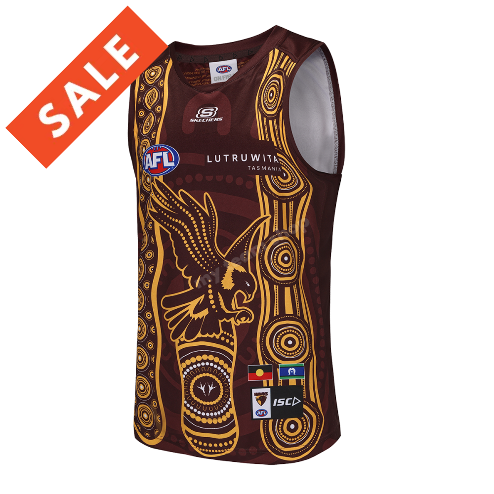 HAWTHORN HAWKS 2025 AFL INDIGENOUS GUERNSEY AFL Guernsey