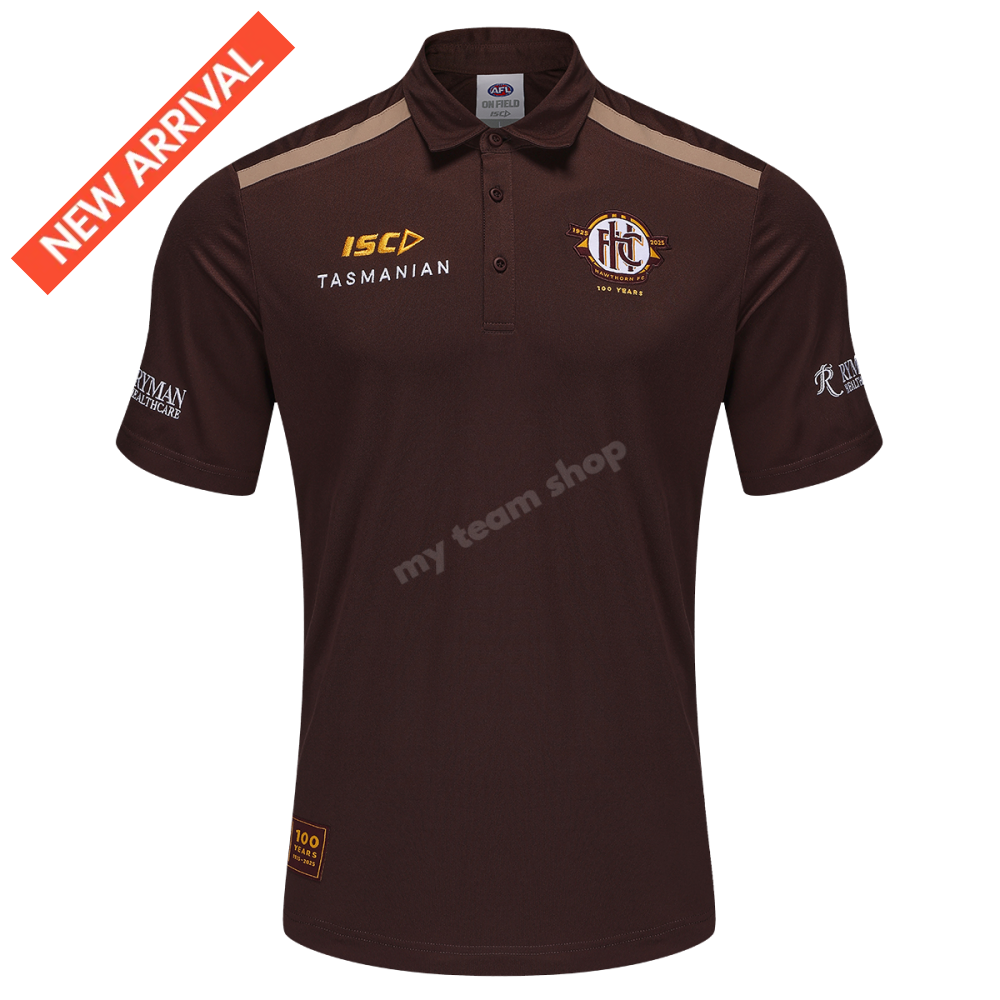 Hawthorn Hawks 2025 Afl Media Polo Media Polo