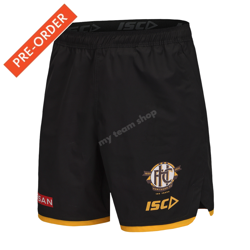 Hawthorn Hawks 2025 Afl Training Shorts Shorts