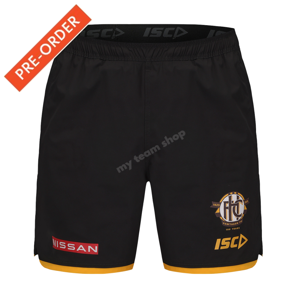 Hawthorn Hawks 2025 Afl Training Shorts Shorts