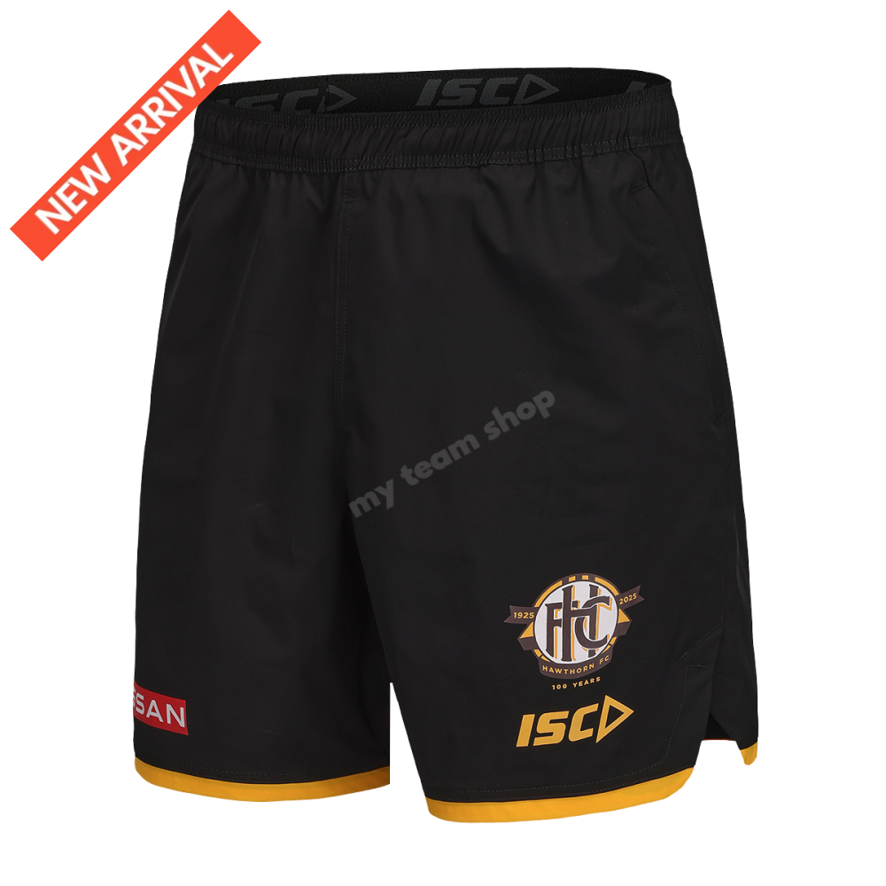 Hawthorn Hawks 2025 Afl Training Shorts Shorts