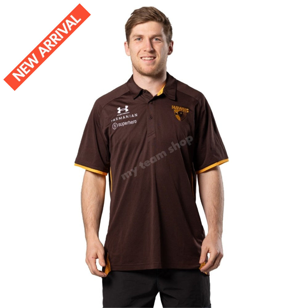 HAWTHORN HAWKS 2026 AFL MEDIA POLO AFL Media Polo
