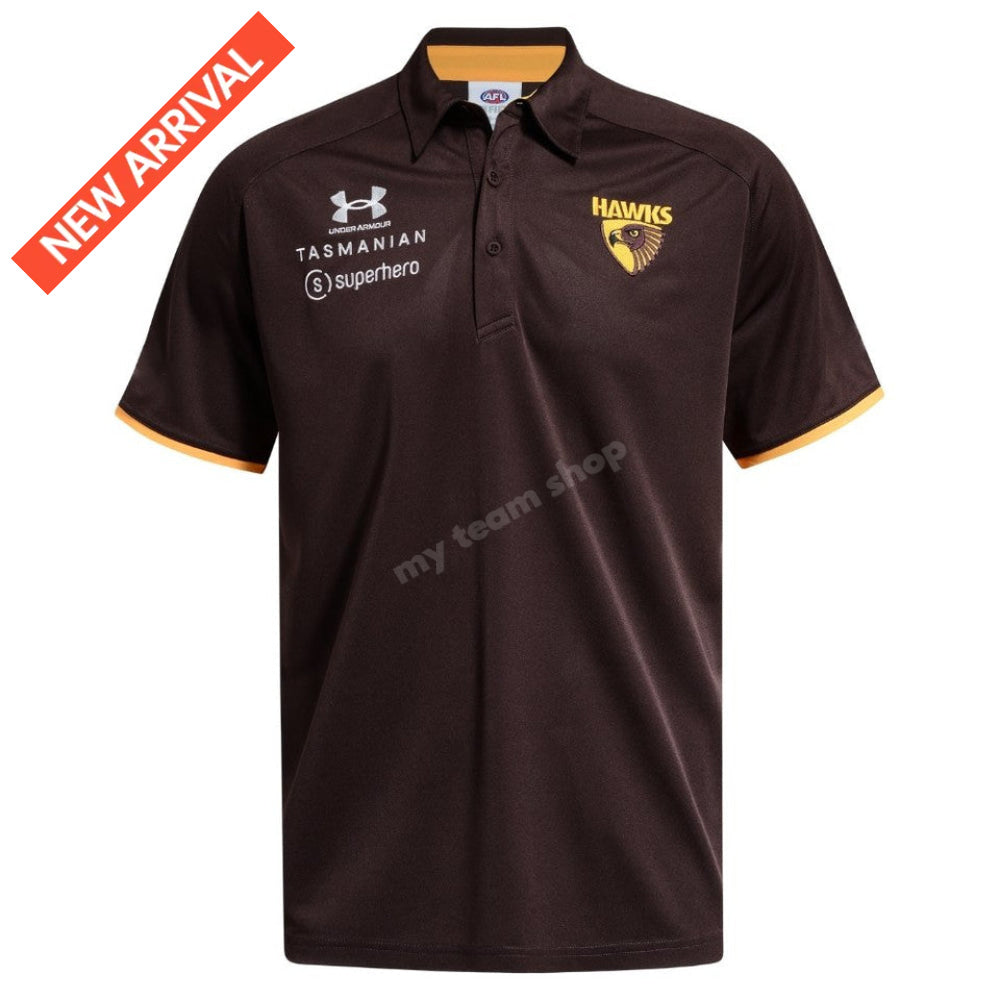 HAWTHORN HAWKS 2026 AFL MEDIA POLO AFL Media Polo