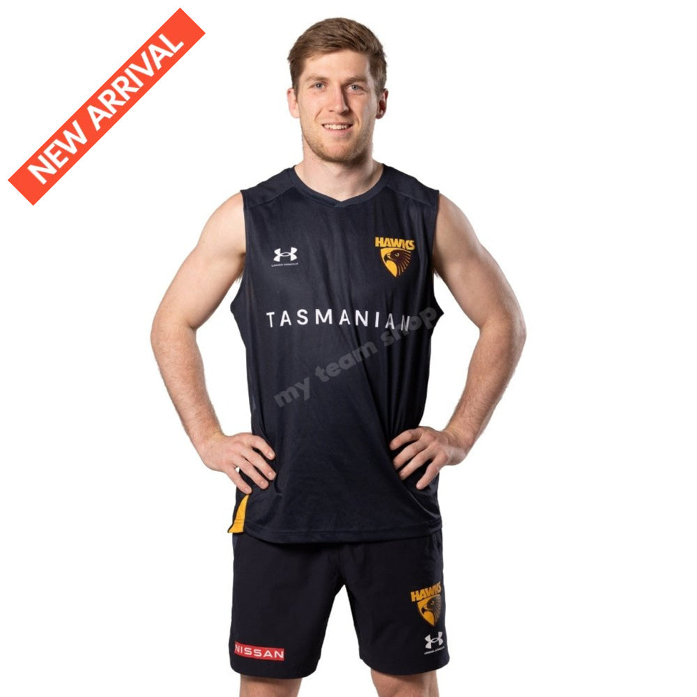 HAWTHORN HAWKS 2026 AFL MIDNIGHT TRAINING SINGLET AFL Training Singlet