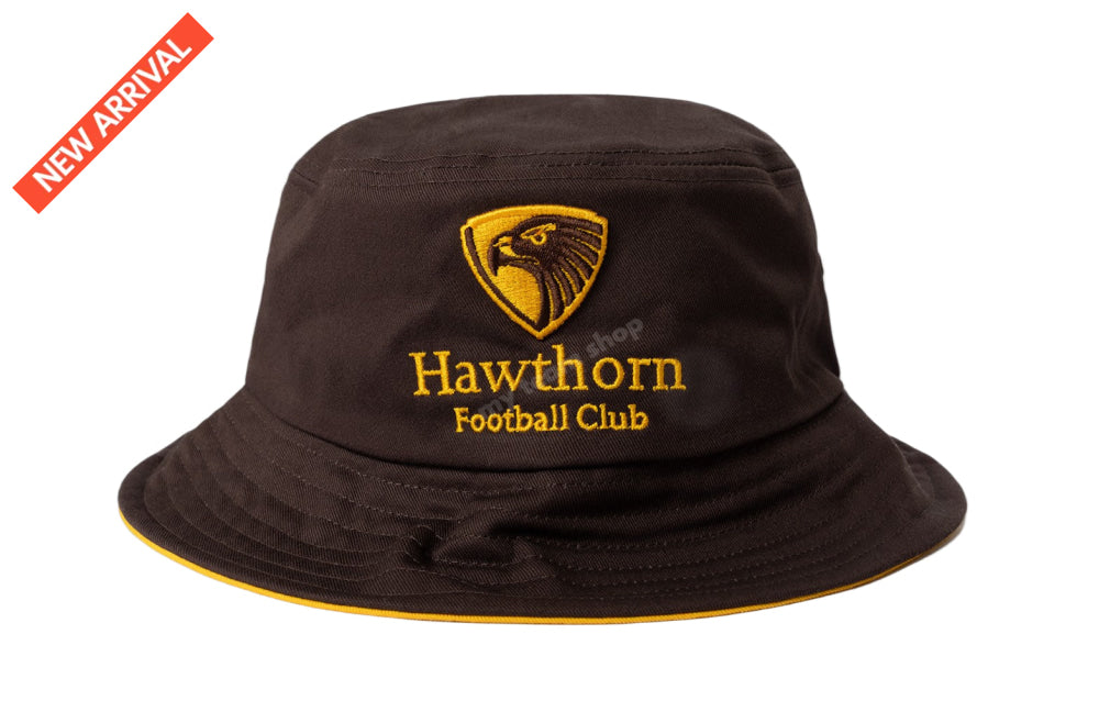 HAWTHORN HAWKS AFL CREST BUCKET HAT AFL Headwear