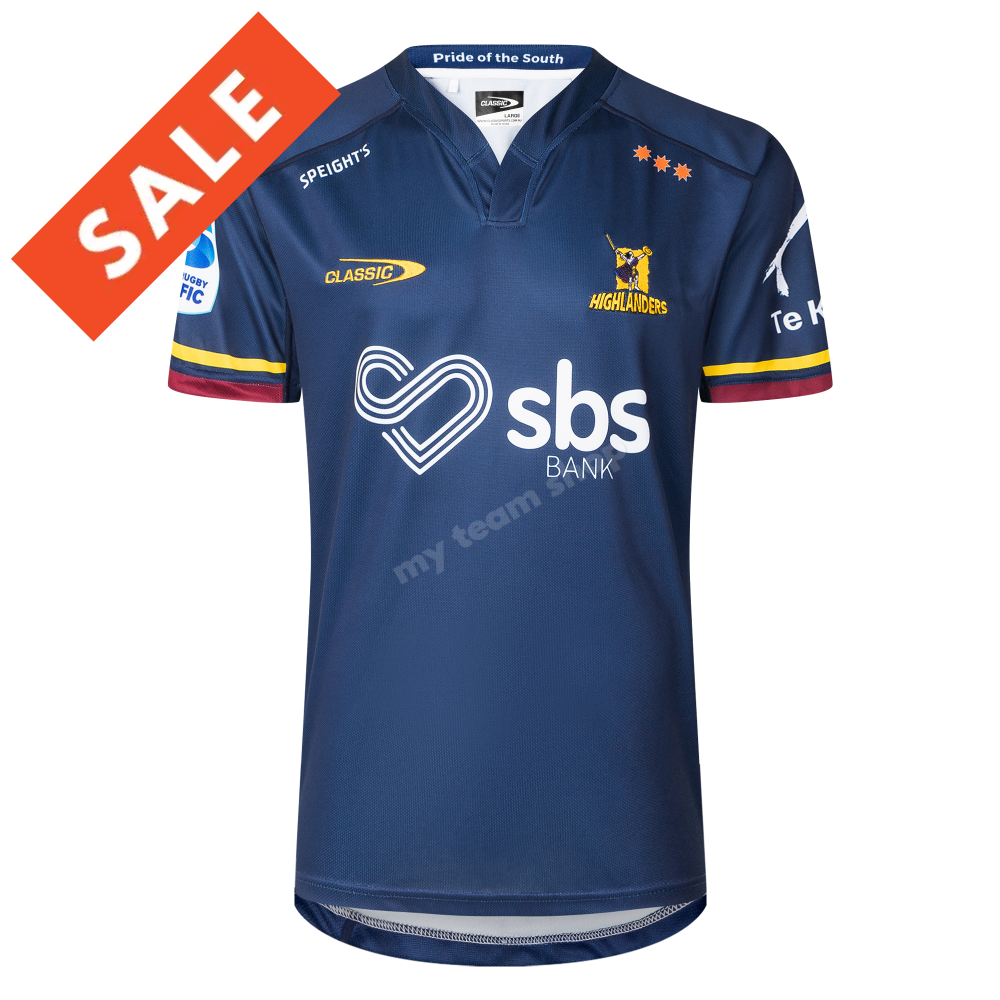 Highlanders 2025 Rugby Home Jersey Rugby Jersey