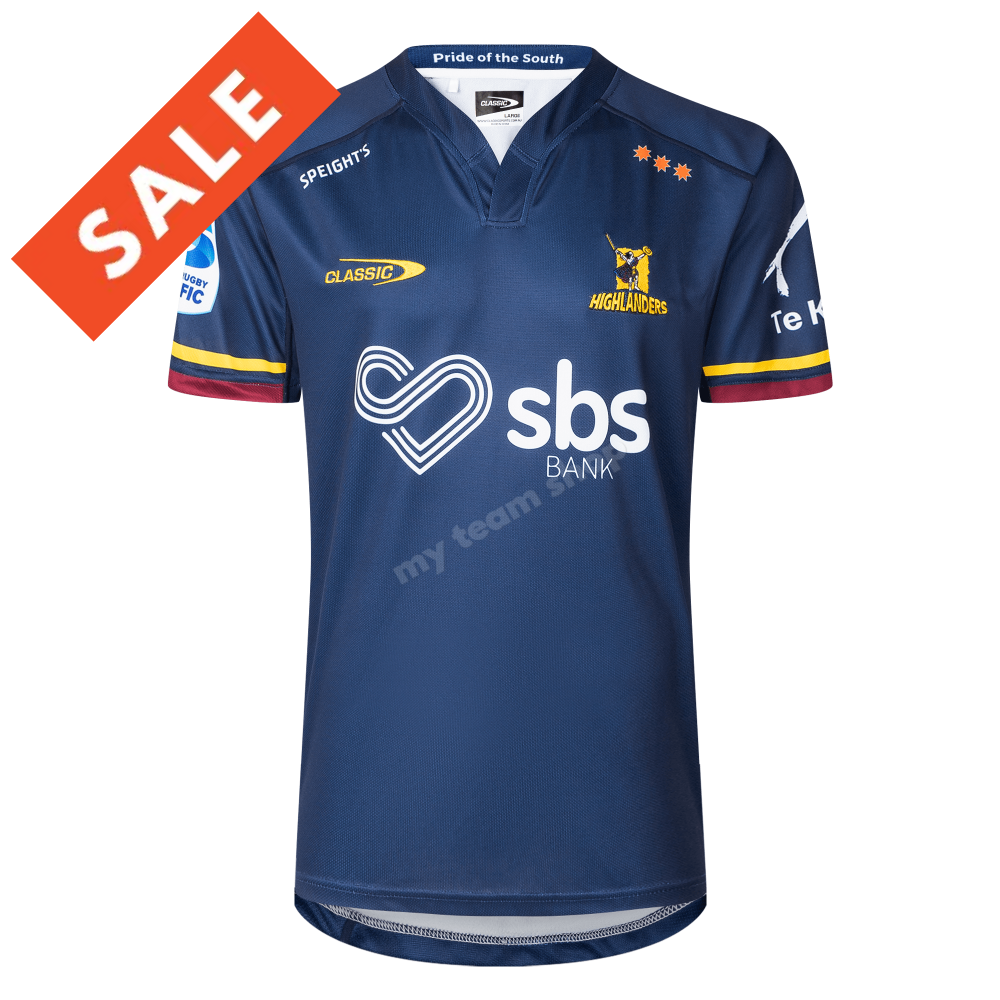 HIGHLANDERS 2025 RUGBY HOME JERSEY
