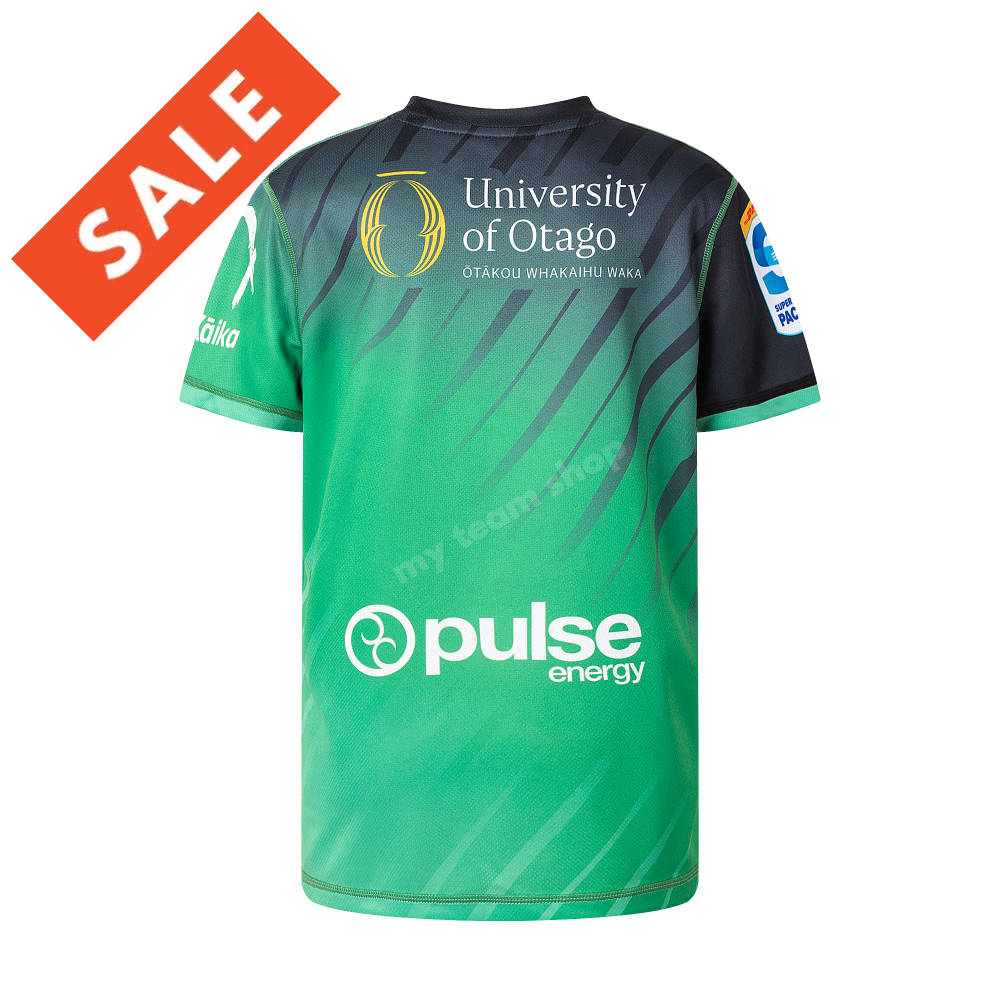 HIGHLANDERS RUGBY HULK YOUTH MARVEL WARM UP TEE Rugby Warm up Tee