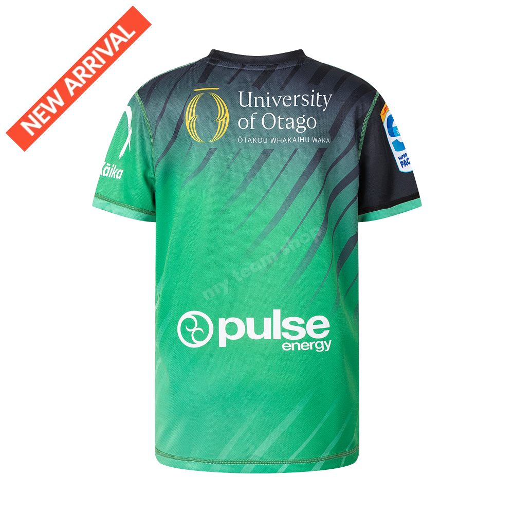 HIGHLANDERS RUGBY HULK YOUTH MARVEL WARM UP TEE Rugby Warm up Tee