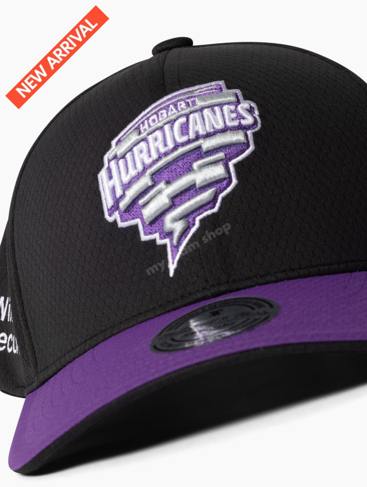 HOBART HURRICANES BBL ON FIELD LOWPRO CAP O/S CRICKET Headwear