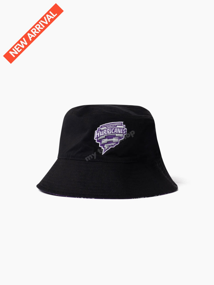 HOBART HURRICANES BBL REVERSIBLE BUCKET HAT L/XL CRICKET Headwear