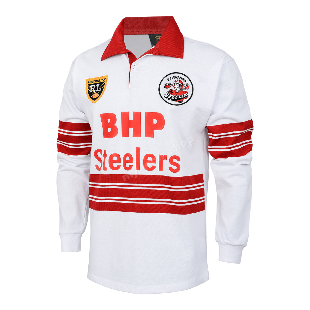 ILLAWARRA STEELERS 1997 AWAY NRL RETRO JERSEY NRL Retro Jersey