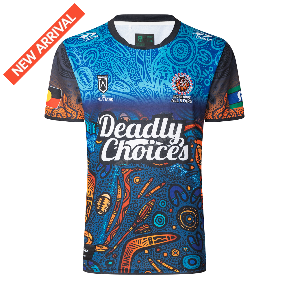 Indigenous 2025 Nrl All Stars Home Jersey Replica Jersey