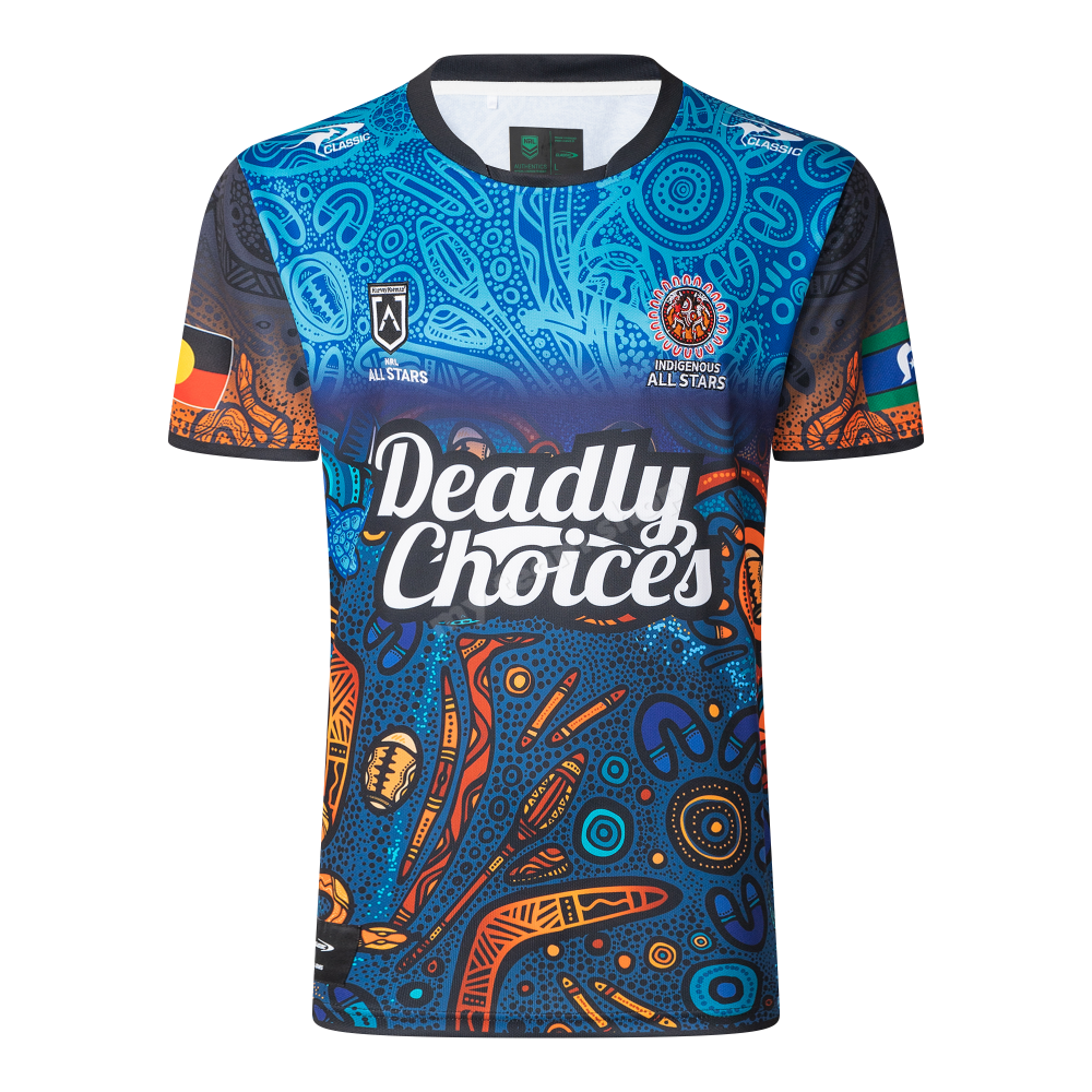 Indigenous 2025 Nrl All Stars Home Jersey Replica Jersey