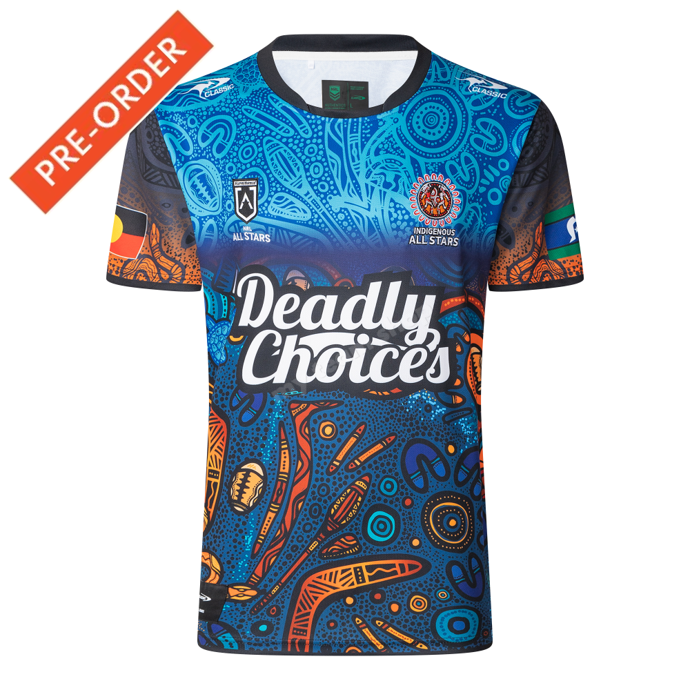 Indigenous 2025 Nrl All Stars Home Jersey Replica Jersey