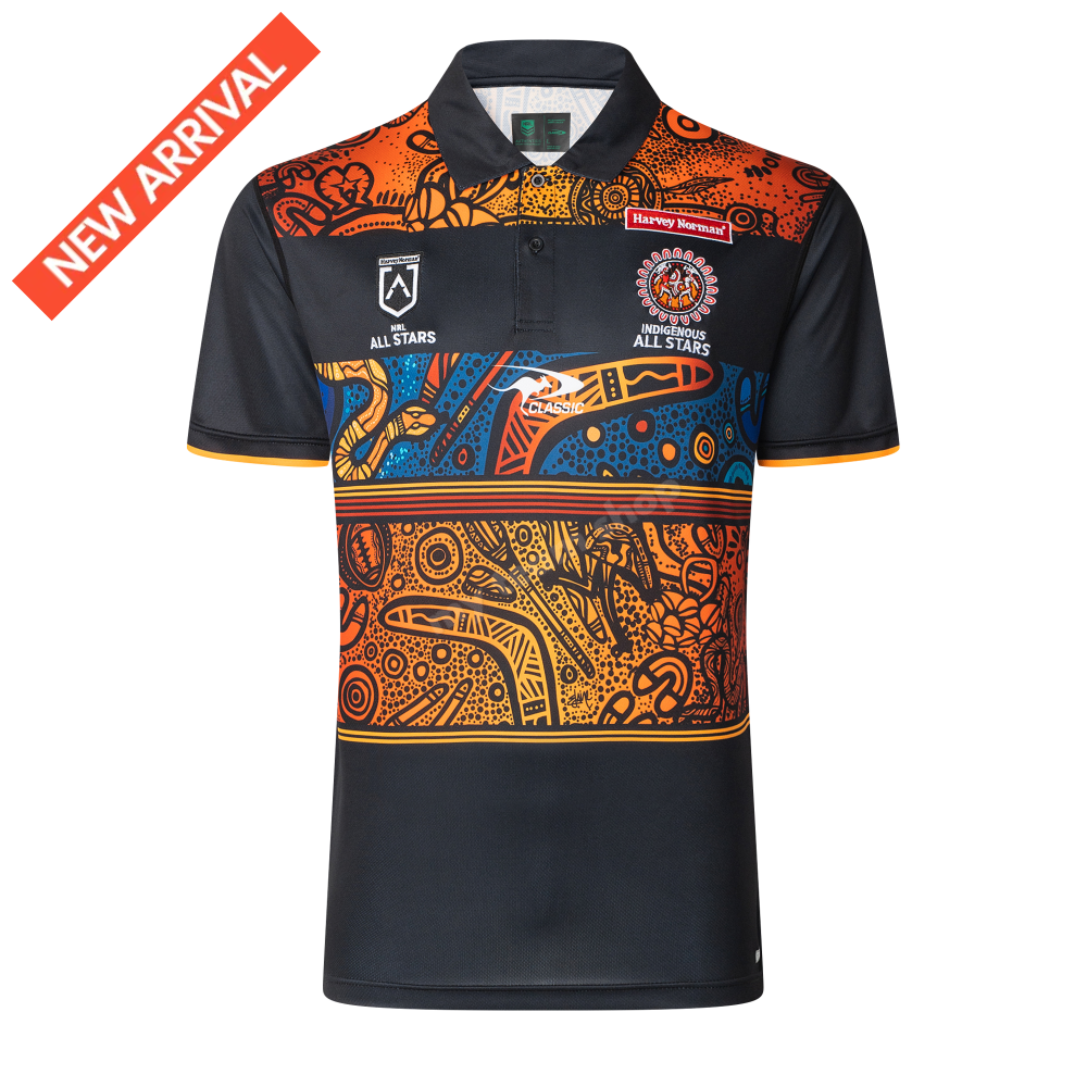 Indigenous All Stars 2025 Team Polo Nrl Team Polo