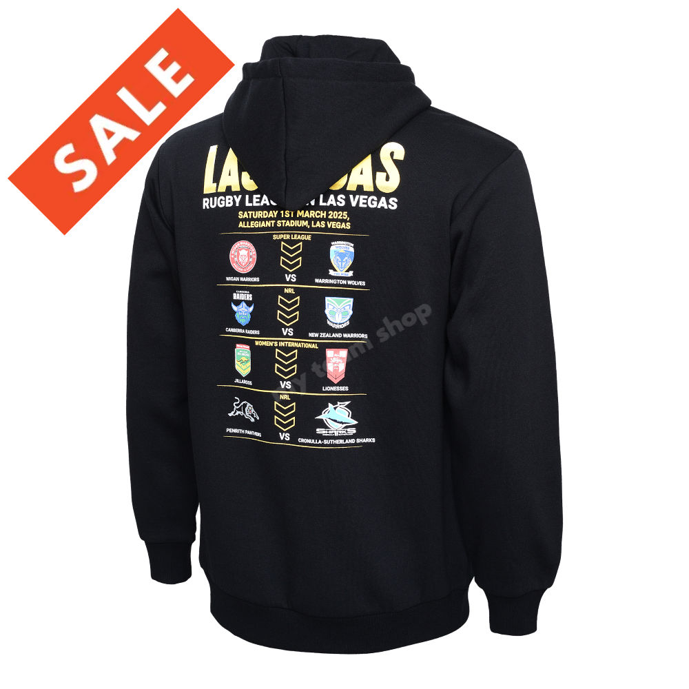 Las Vegas 2025 Nrl Neon Hoodie Las Vegas Hoodie