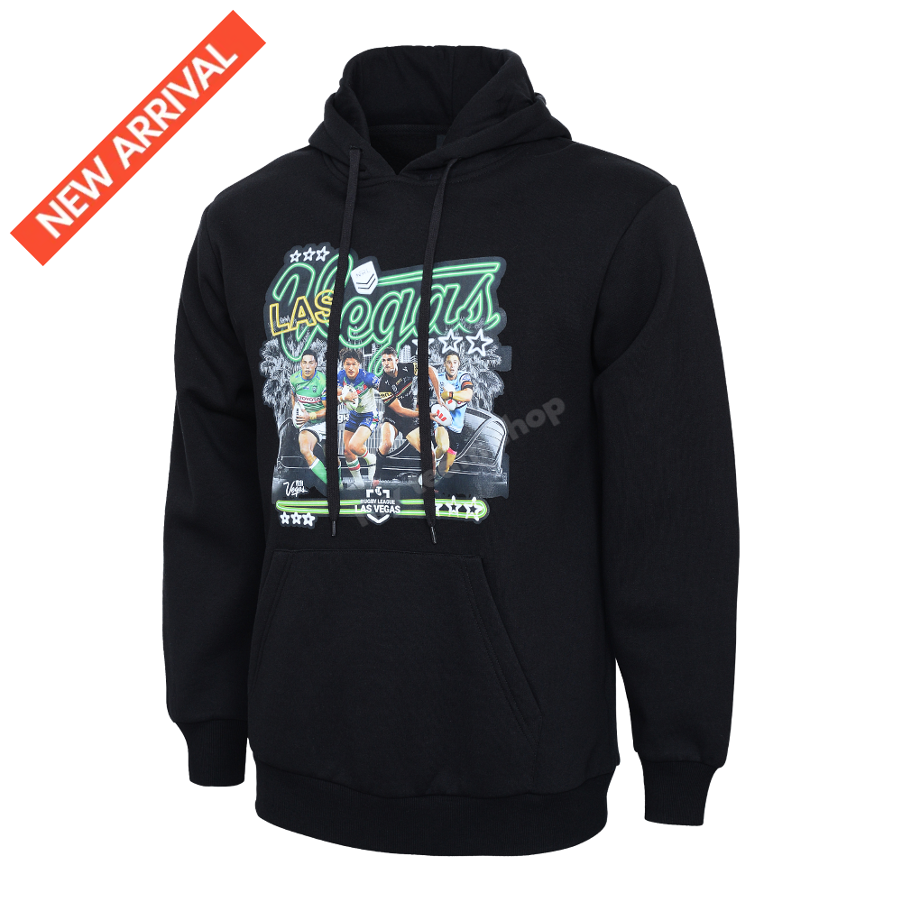 Las Vegas 2025 Nrl Neon Hoodie Las Vegas Hoodie