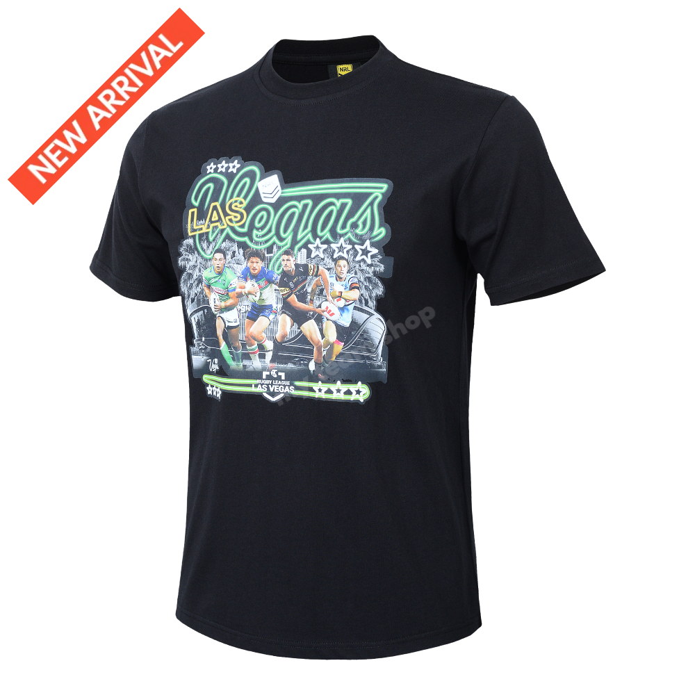 Las Vegas 2025 Nrl Neon Tee Vegas Tee