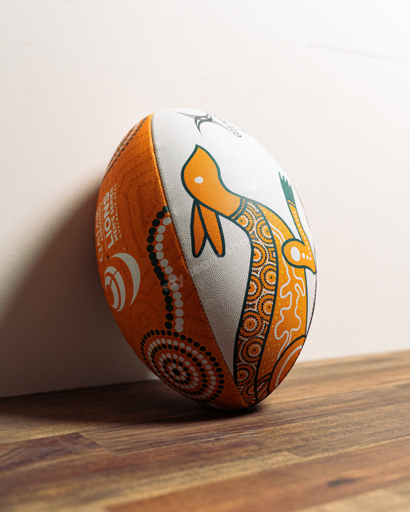 LIONS TOUR 2025 RUGBY SUPPORTER BALL 5 Rugby Football