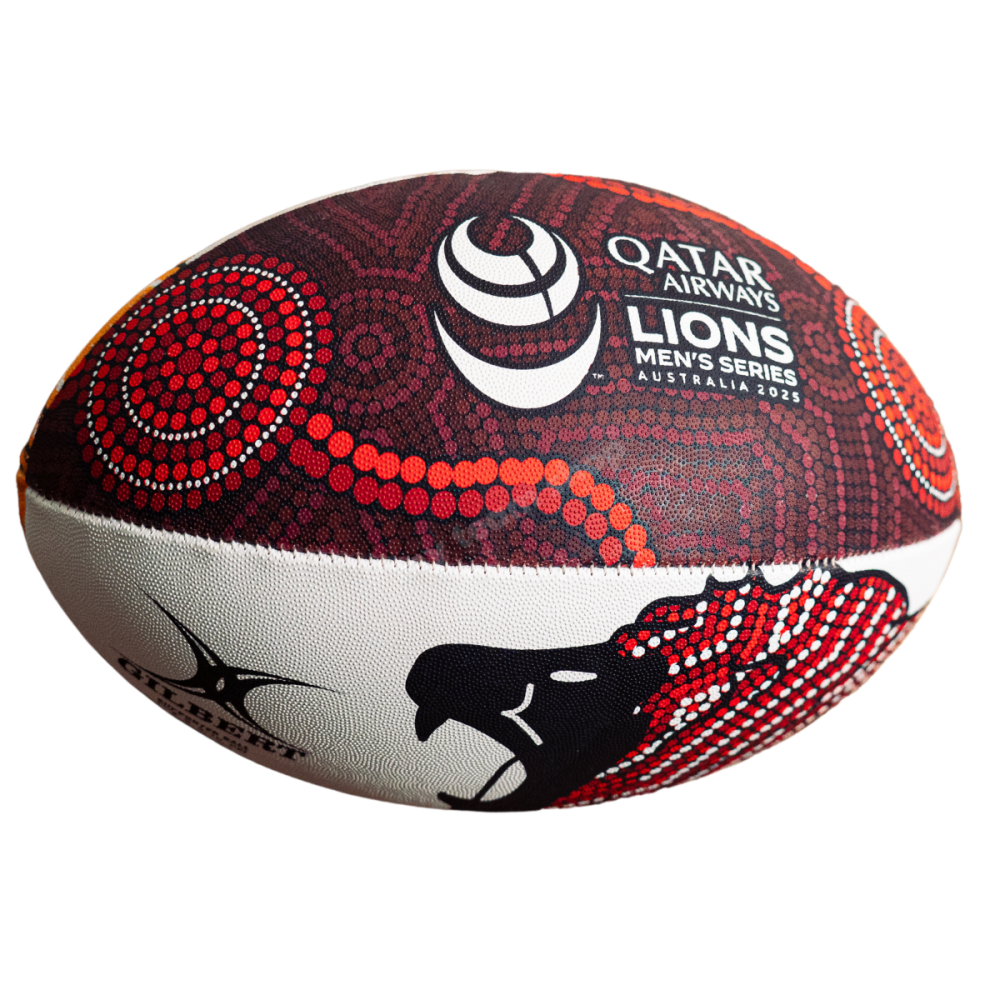 LIONS TOUR 2025 RUGBY SUPPORTER BALL 5 Rugby Football