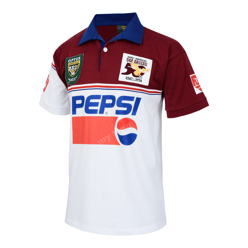 MANLY SEA EAGLES 1996 NRL RETRO JERSEY NRL Retro Jersey