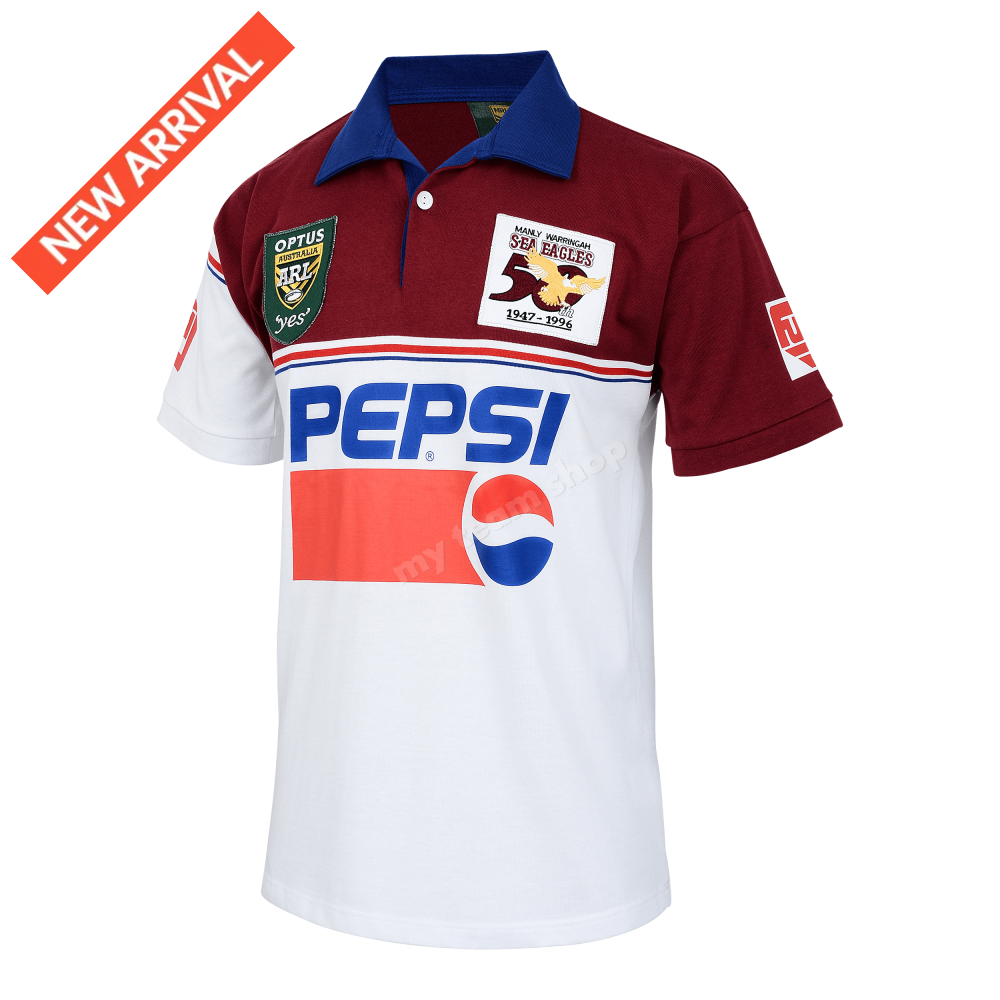 MANLY SEA EAGLES 1996 NRL RETRO JERSEY NRL Retro Jersey