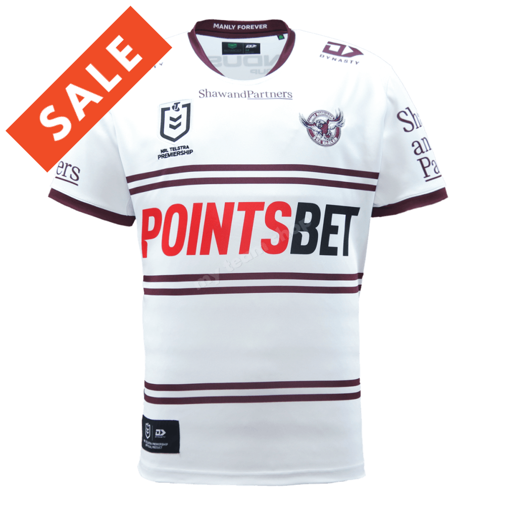 Manly Sea Eagles 2023 NRL Away Jersey Shirts & Tops