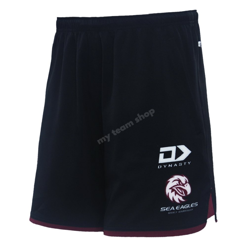 Manly Sea Eagles 2024 Nrl Mens Gym Shorts Shorts