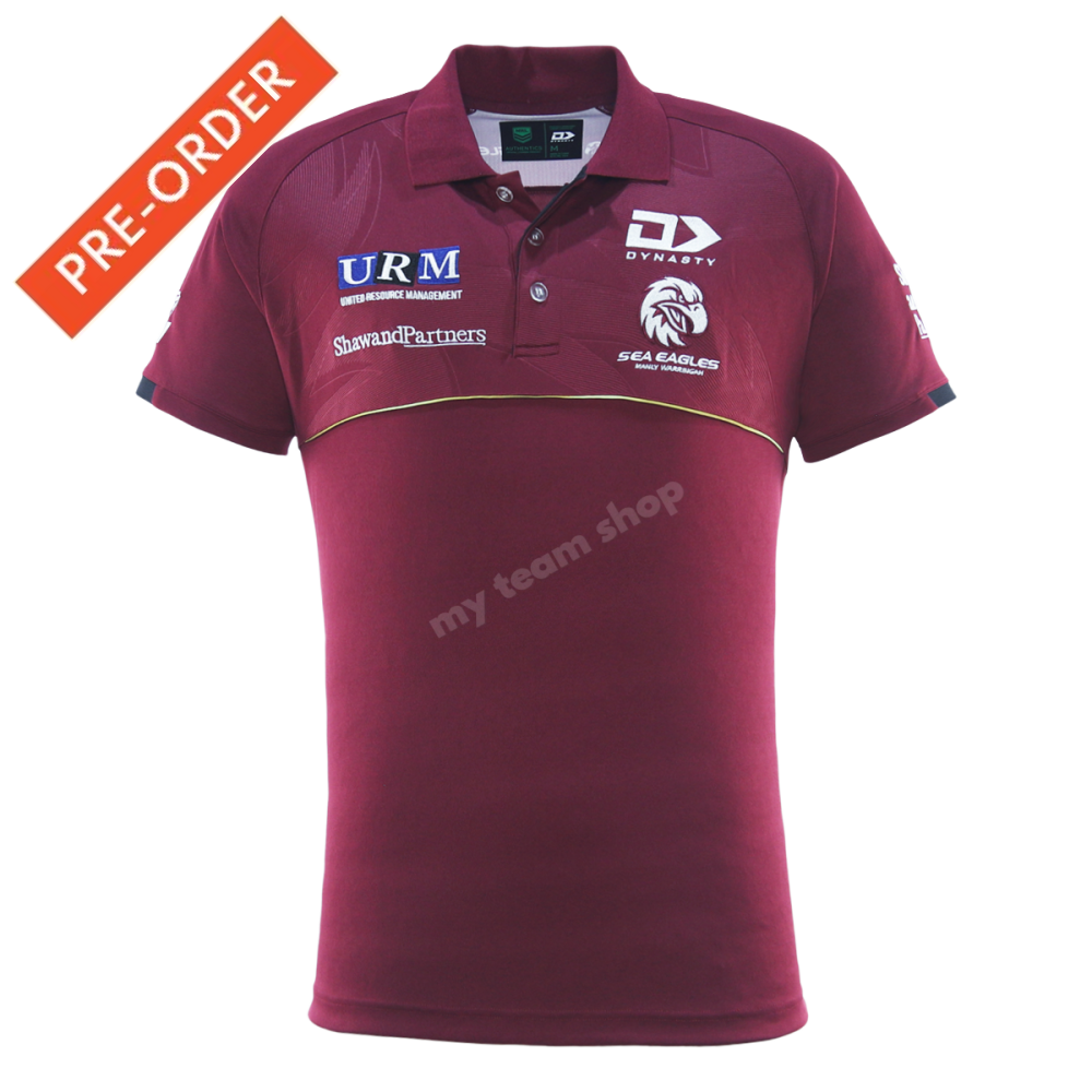 Manly Sea Eagles 2025 Nrl Alt Media Polo Media Polo