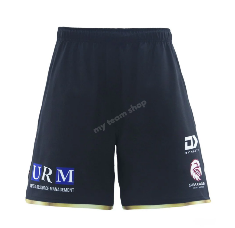 Manly Sea Eagles 2025 Nrl Mens Gym Shorts Shorts