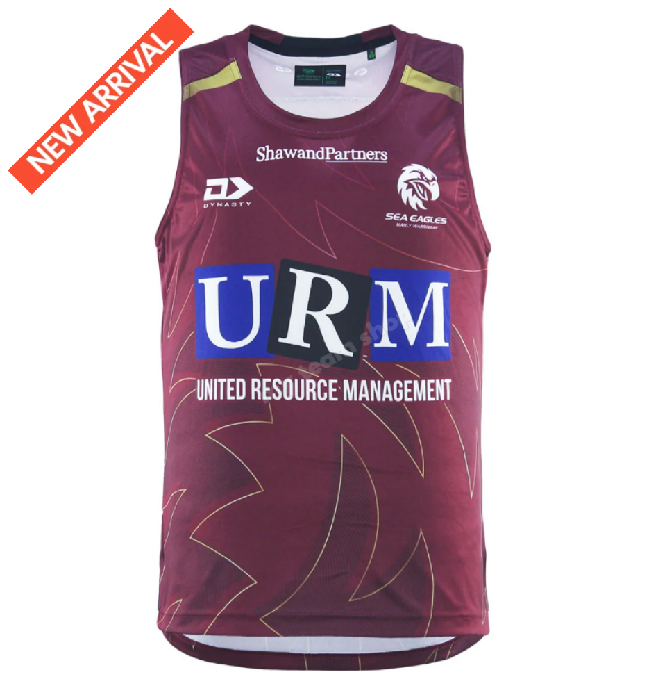 Manly Sea Eagles 2025 Nrl Training Singlet Training Singlet