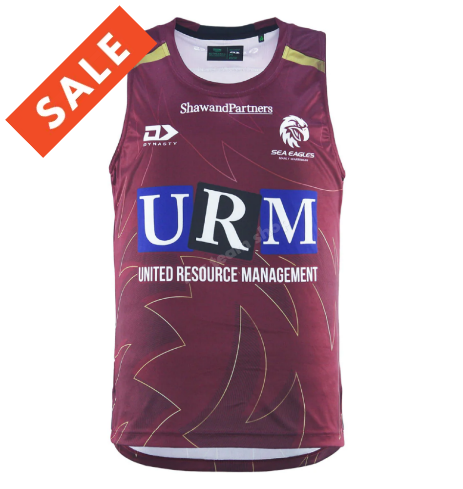 Manly Sea Eagles 2025 Nrl Training Singlet Training Singlet