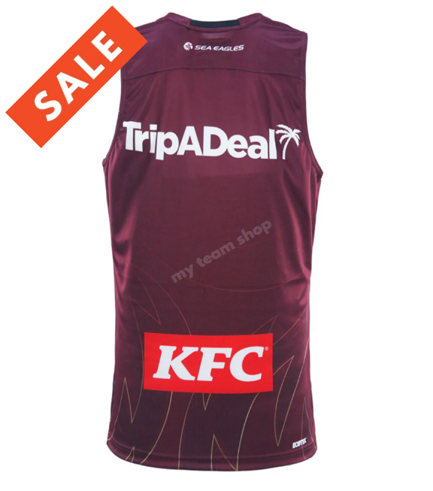 Manly Sea Eagles 2025 Nrl Training Singlet Training Singlet