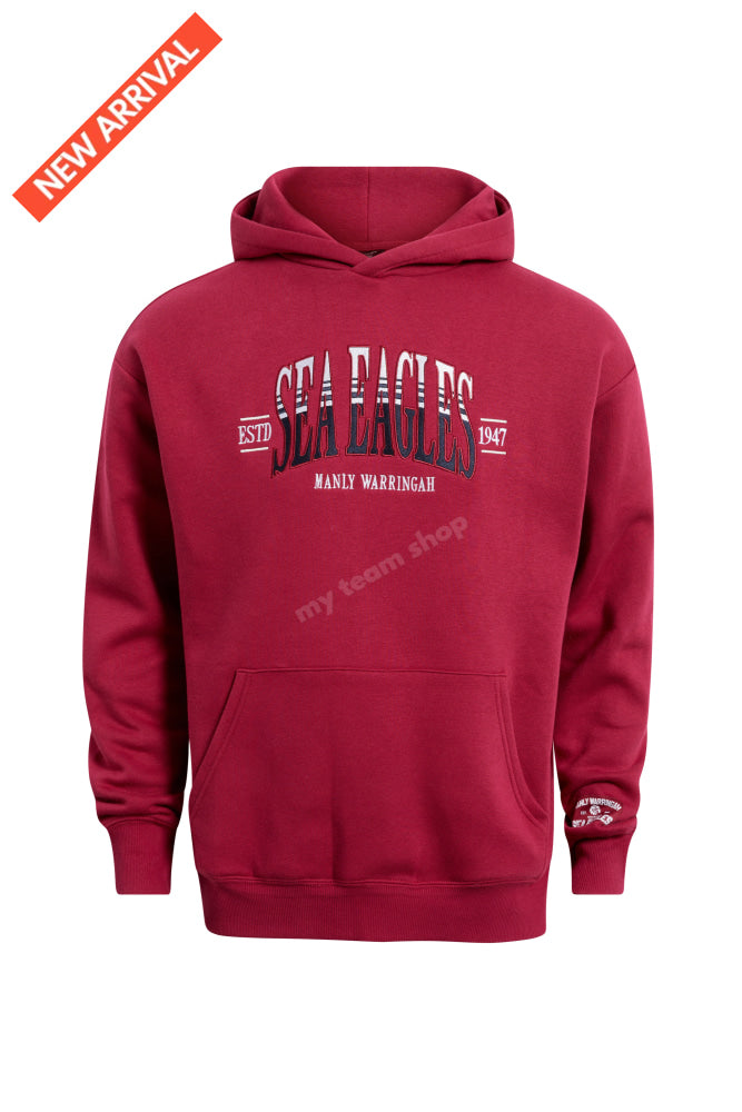 MANLY SEA EAGLES NRL BANNER HOODIE NRL Banner Hoodie